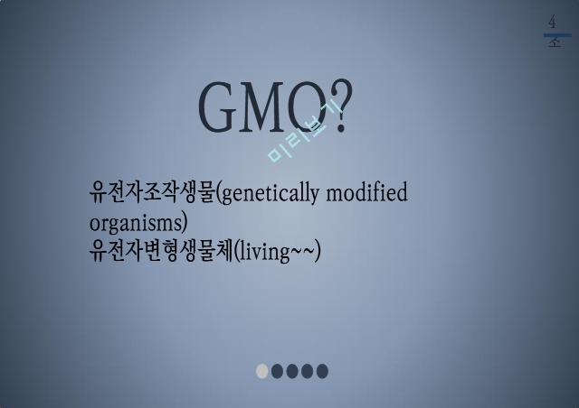 생명 영원한 블루오션,GMO,유전자조작생물,GMO 유전자 재조합,GMO의 장점,식품 품종 다양화,GMO의 문제점   (2 )